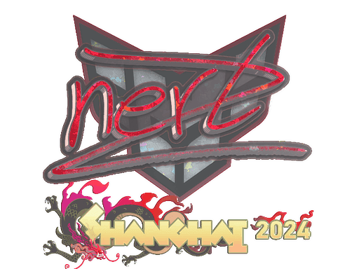 Sticker | NertZ (Glitter) | Shanghai 2024