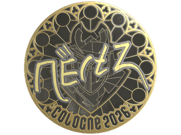 Sticker | NertZ (Gold) | Cologne 2026