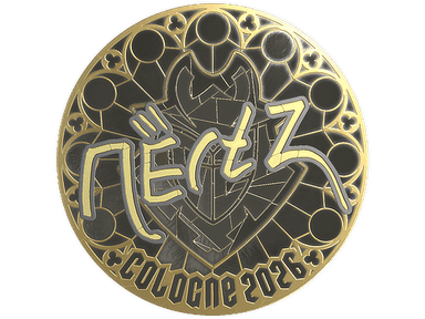 Sticker | NertZ (Gold) | Cologne 2026