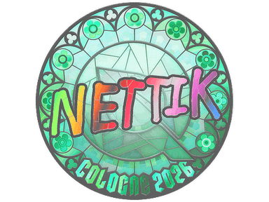 Sticker | nettik (Holo) | Cologne 2026