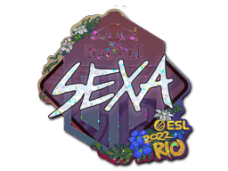 Sticker | nexa (Glitter) | Rio 2022