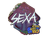 Sticker | nexa (Glitter) | Rio 2022