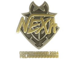 Sticker | nexa (Gold) | Copenhagen 2024