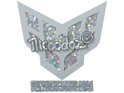 Sticker | nicoodoz (Glitter) | Copenhagen 2024