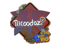 Sticker | nicoodoz (Glitter) | Rio 2022