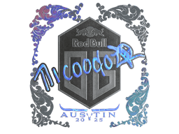 Sticker | nicoodoz (Holo) | Austin 2025