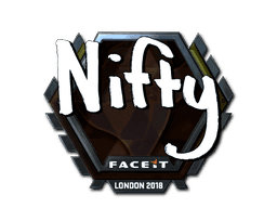 Sticker | Nifty (Foil) | London 2018