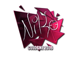 Sticker | NiKo (Foil) | Cologne 2016