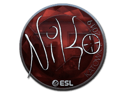 Sticker | NiKo (Foil) | Katowice 2019