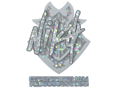 Sticker | NiKo (Glitter) | Copenhagen 2024
