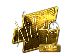 Sticker | NiKo (Gold) | Atlanta 2017