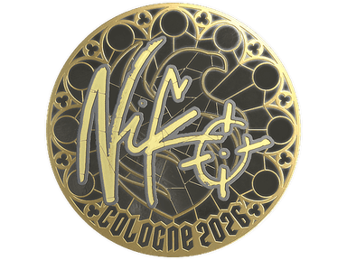 Sticker | NiKo (Gold) | Cologne 2026
