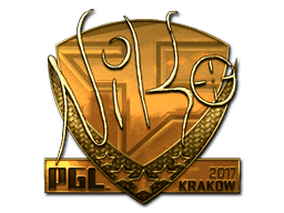 Sticker | NiKo (Gold) | Krakow 2017