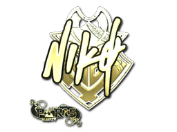 Sticker | NiKo (Gold) | Paris 2023