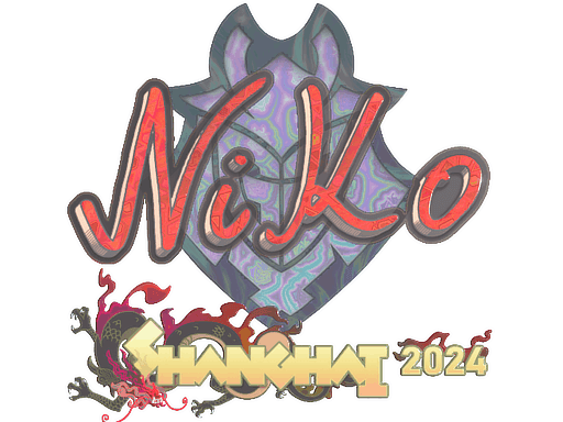 Sticker | NiKo (Holo) | Shanghai 2024