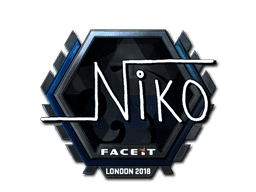 Sticker | niko (Foil)  | London 2018