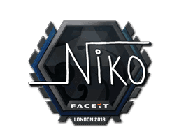 Sticker | niko  | London 2018