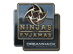 Sticker | Ninjas in Pyjamas (Foil) | DreamHack 2014