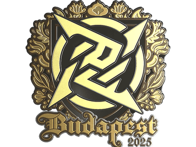 Sticker | Ninjas in Pyjamas (Gold) | Budapest 2025