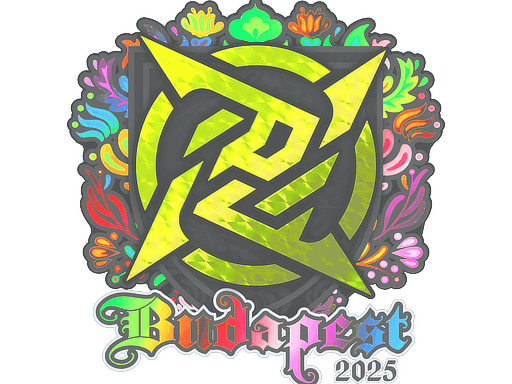 Sticker | Ninjas in Pyjamas (Holo) | Budapest 2025