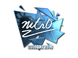 Sticker | nitr0 (Foil) | Cologne 2016