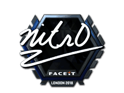 Sticker | nitr0 (Foil) | London 2018