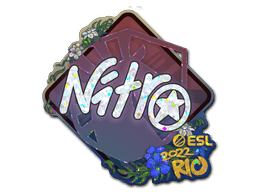 Sticker | nitr0 (Glitter) | Rio 2022