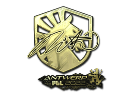 Sticker | nitr0 (Gold) | Antwerp 2022