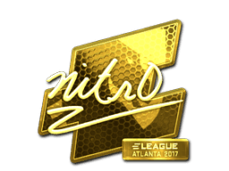 Sticker | nitr0 (Gold) | Atlanta 2017