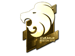 Sticker | North (Gold) | Boston 2018