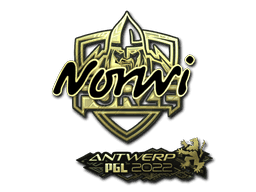 Sticker | Norwi (Gold) | Antwerp 2022