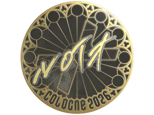 Sticker | nota (Gold) | Cologne 2026