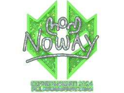 Sticker | noway (Glitter) | Copenhagen 2024