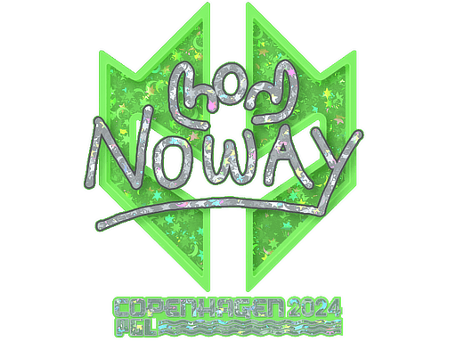 Sticker | noway (Glitter) | Copenhagen 2024