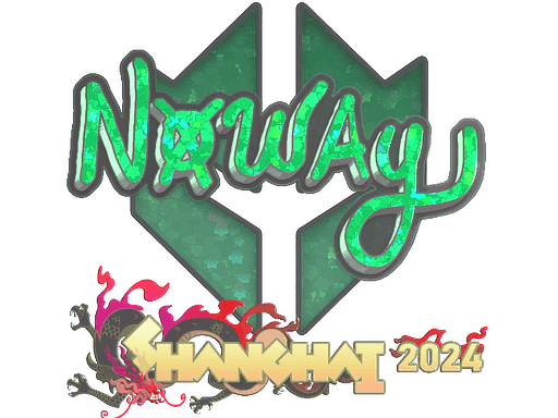 Sticker | noway (Glitter) | Shanghai 2024