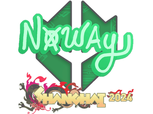 Sticker | noway | Shanghai 2024