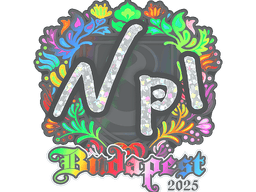 Sticker | npl (Holo) | Budapest 2025
