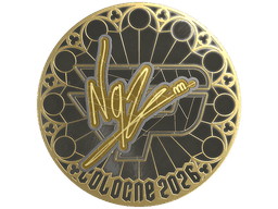 Sticker | NQZ (Gold) | Cologne 2026