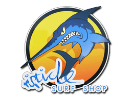 Sticker | Ocean Sunset Stabbyfish