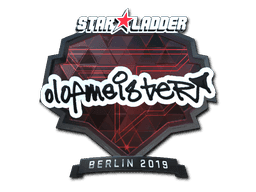 Sticker | olofmeister (Foil) | Berlin 2019