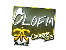 Sticker | olofmeister (Foil) | Cologne 2015