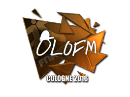 Sticker | olofmeister (Foil) | Cologne 2016