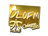Sticker | olofmeister (Gold) | Cologne 2015