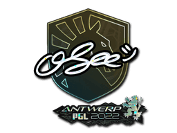 Sticker | oSee (Glitter) | Antwerp 2022