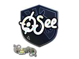 Sticker | oSee (Glitter) | Paris 2023