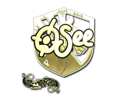 Sticker | oSee (Gold) | Paris 2023