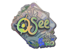 Sticker | oSee (Holo) | Rio 2022