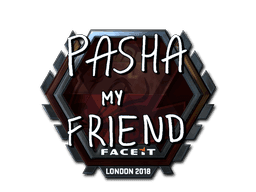 Sticker | pashaBiceps (Foil) | London 2018