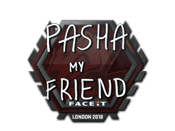 Sticker | pashaBiceps | London 2018