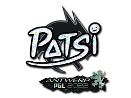 Sticker | Patsi (Glitter) | Antwerp 2022